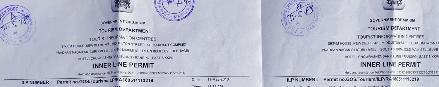 Sikkim Permit Information