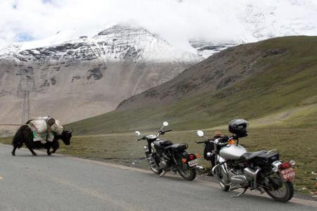 Tibet EBC Motor Biking Tour